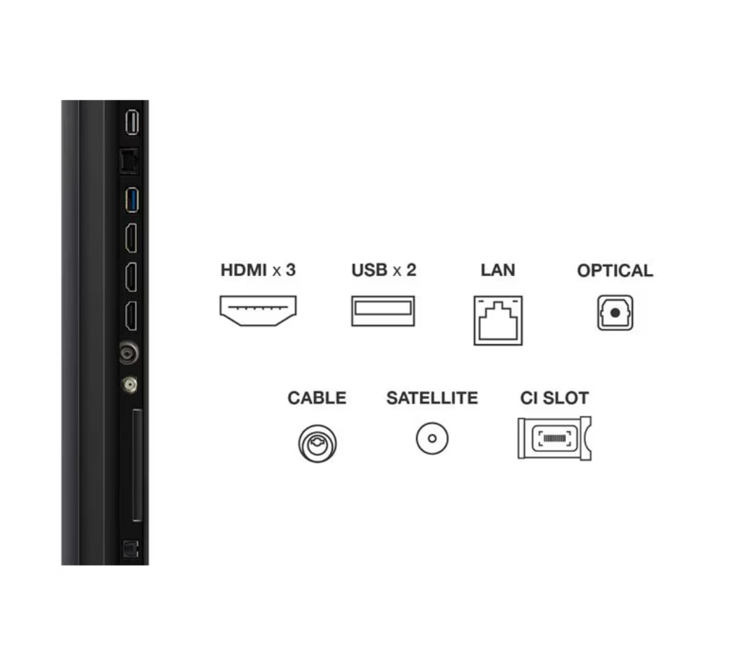 Televizor TCL MiniLed 50C6KS, 126 cm, Smart Google TV, 4K, 60Hz