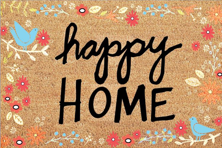 COVORAS INTRARE ANTIDERAPANT 60X40 CM, FAMILY, HEINNER HOME, MIX 5 MODELE/ IN BAX
