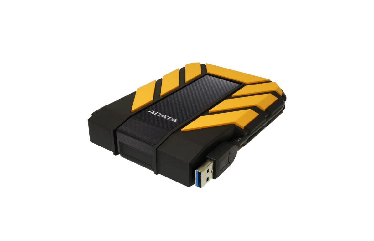 HDD Extern Adata HD710 Pro, 2TB, Galben, USB 3.1