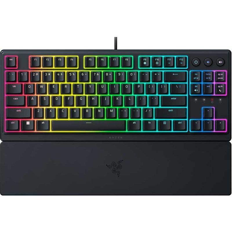Tastatura Gaming Razer Ornata V3 Tenkeyless, RGB, USB, Negru