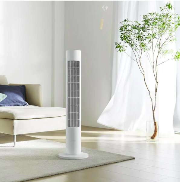 Xiaomi BPTSO2DMU. Type: Household tower fan, Product colour: White, Placement: Floor, Table. Power source type: DC, Power consumption (typical): 24 W, Energy consumption per 1000 hours: 1 kWh. Width: 290 mm, Depth: 290 mm, Height: 1014 mm