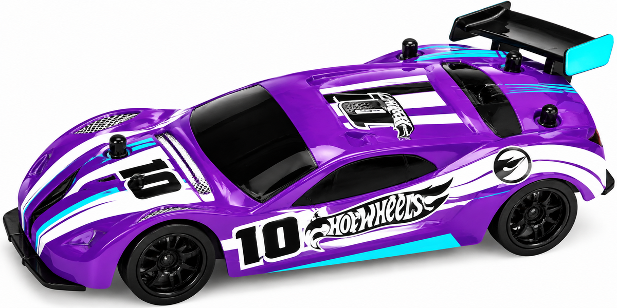 MASINUTA CU TELECOAMNDA HOTWHEELS,1:28,RACE TEAM, MOV