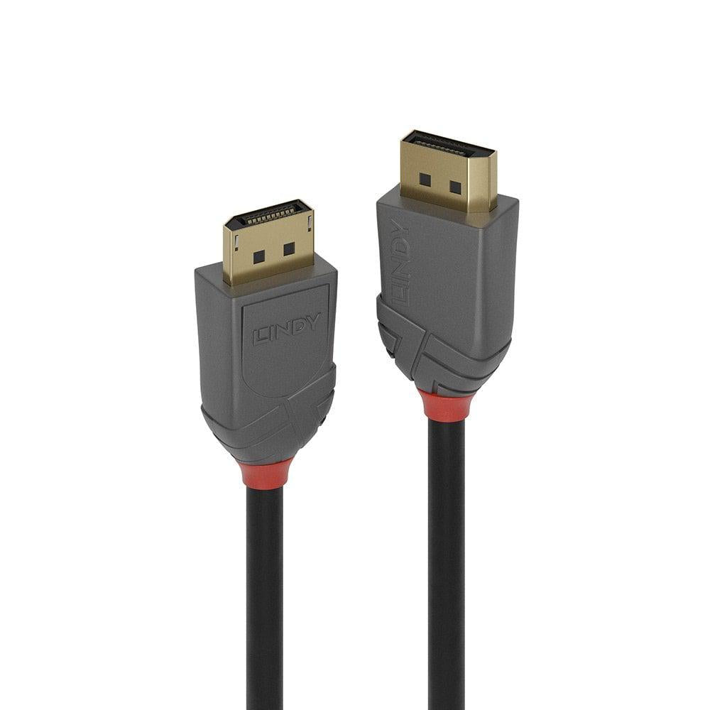 Cablu Lindy LY-36483, DisplayPort 1.2 Cable, Anthra Line