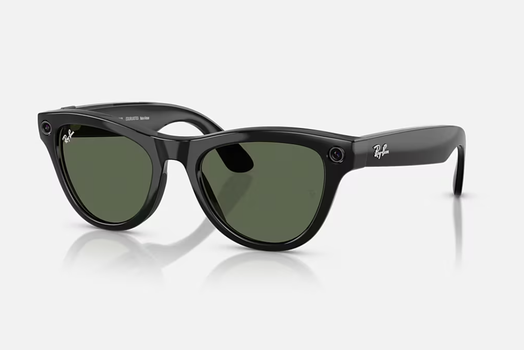 Ray-Ban Meta Skyler AI Glasses Black/Green G15