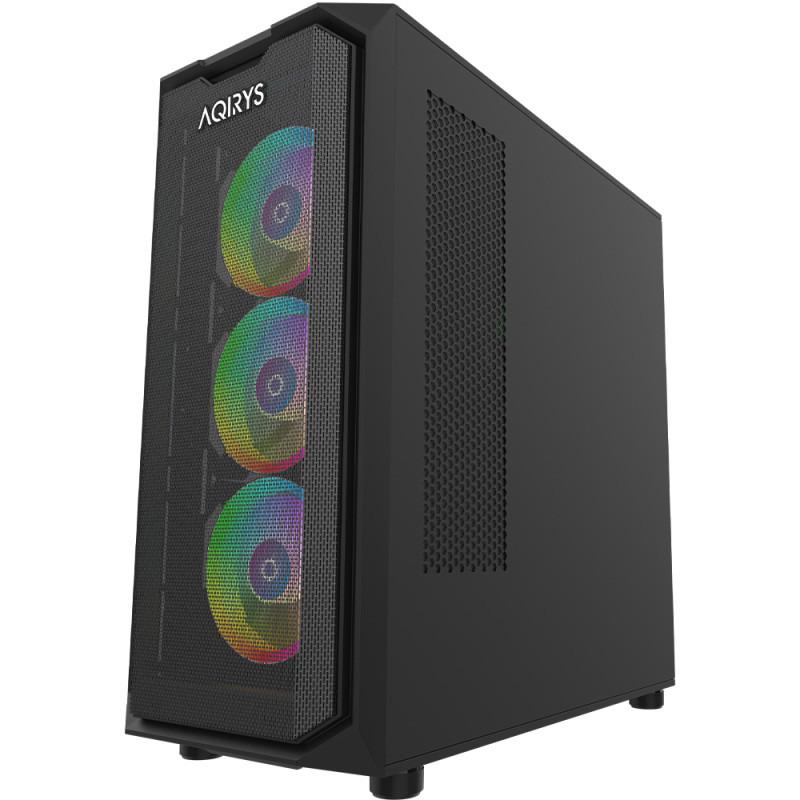 Carcasa AQIRYS Wezen PRO Mid Tower ARGB NEGRU