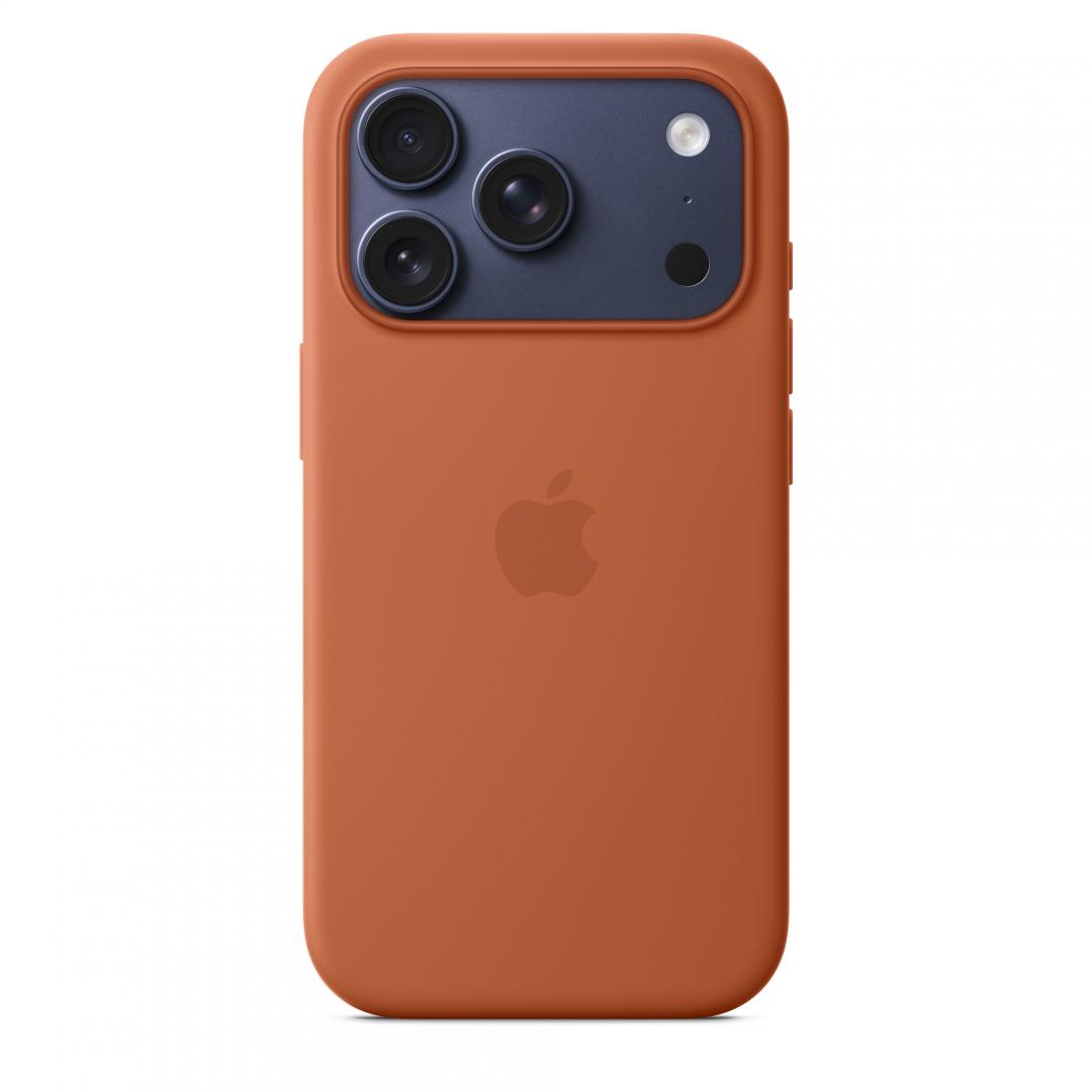 iPhone 17 Pro Silicone Case with MagSafe – Terra Cotta