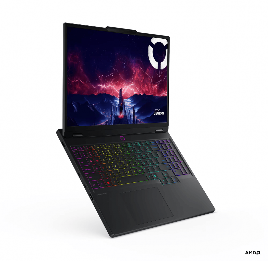 Notebook Gaming Lenovo Legion 5 15AKP10, cu procesor Ryzen AI 7 350, 15.1'' OLED, 24 GB DDR5, 1 TB, NVIDIA GeForce RTX 5070, 8GB GDDR7, Fr OS
