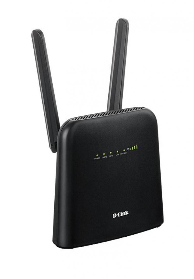 D-Link Router Wireless DWR-960 4G cat.7, AC1200, LTE + Wi-Fi SOC chipset, 2 x prturi gigabit LAN, 1 x WAN , 2 x antene externe, 2 x 2 MU- MIMO, 300 Mbps download, 100 Mbps Upload, Wireless AC1200 (866 Mbps on 5 GHz + 300 Mbps on 2.4 GHz).