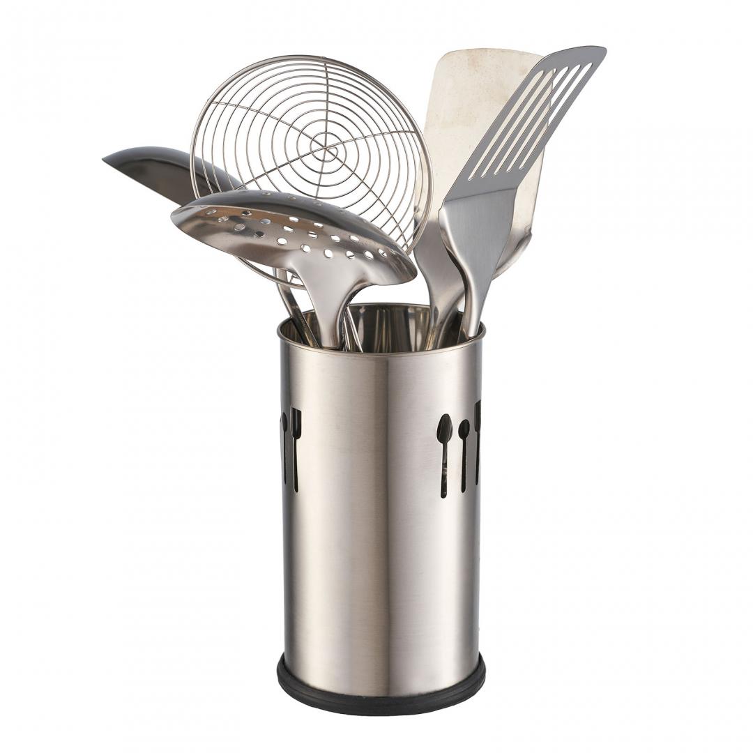 SUPORT USTENSILE INOX, D:10 X 18 CM,VANORA HOME