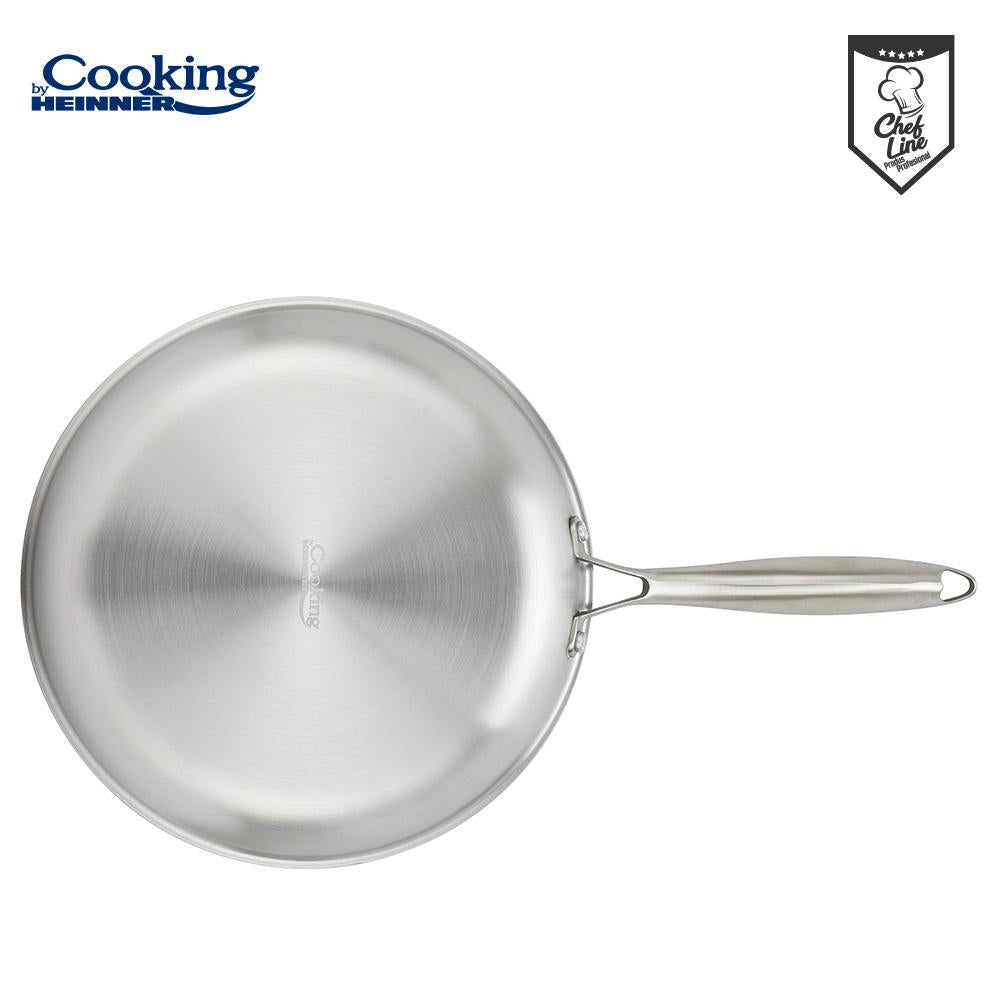 TIGAIE INOX IN 3 STRATURI 28X5.5 CM, TITANIUM3, COOKING BY HEINNER