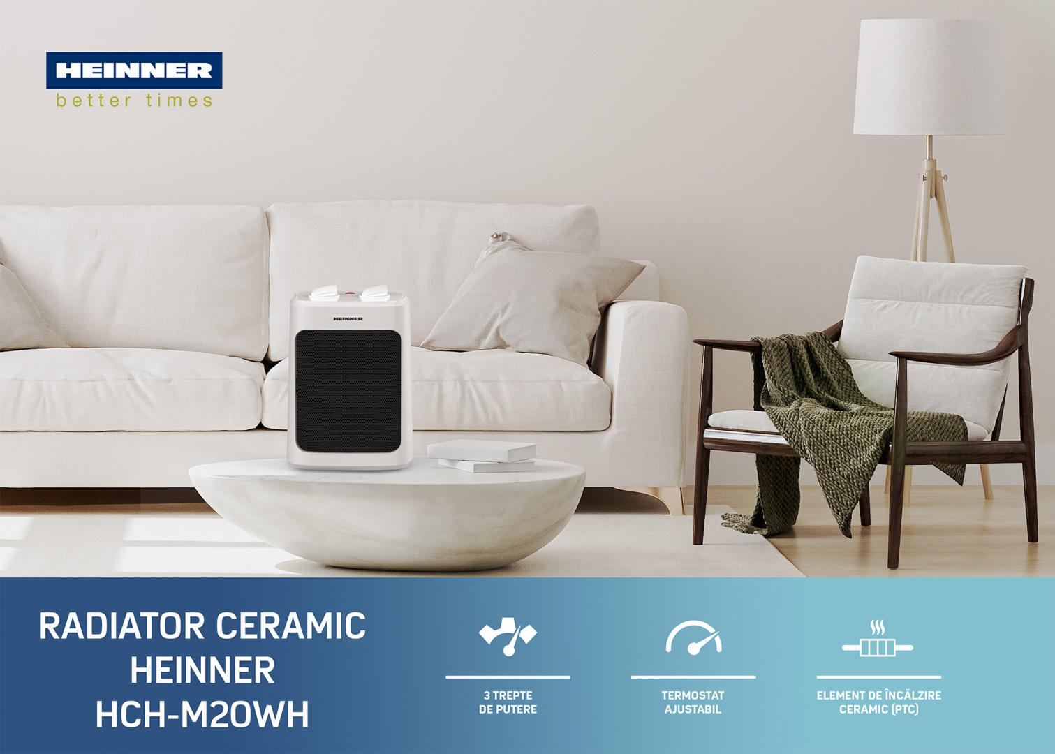RADIATOR CERAMIC HEINNER HCH-M20WH