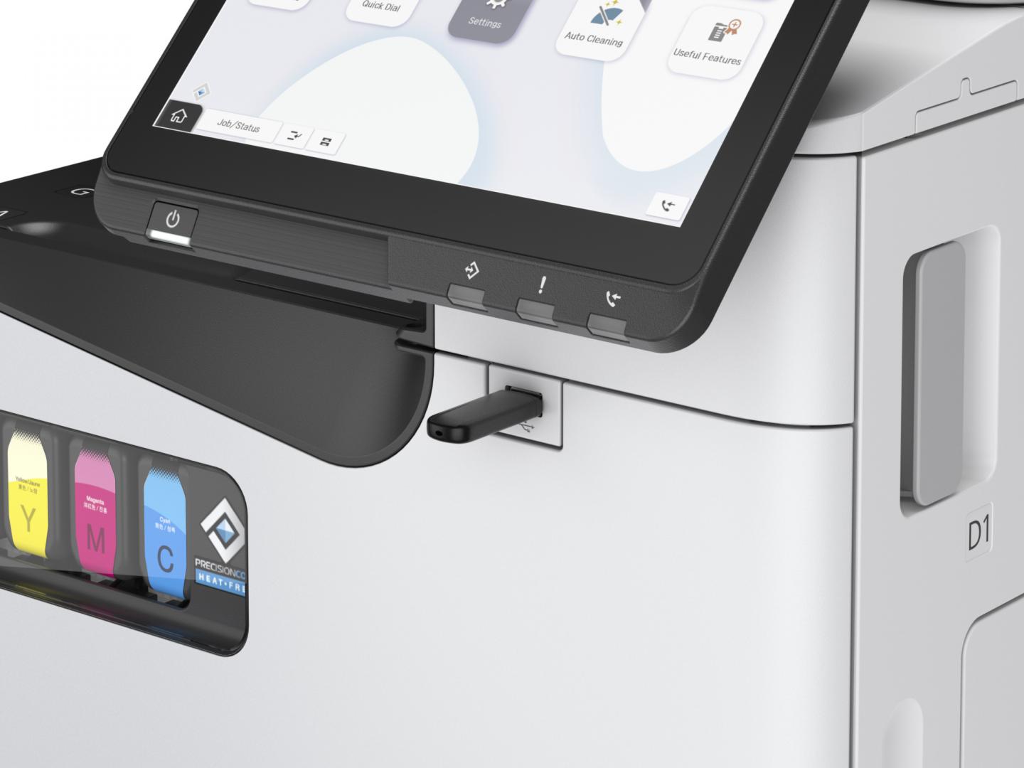 Multifunctional inkjet EPSON AM-C400, format A4, Color, Duplex, USB + LAN + Wi-Fi