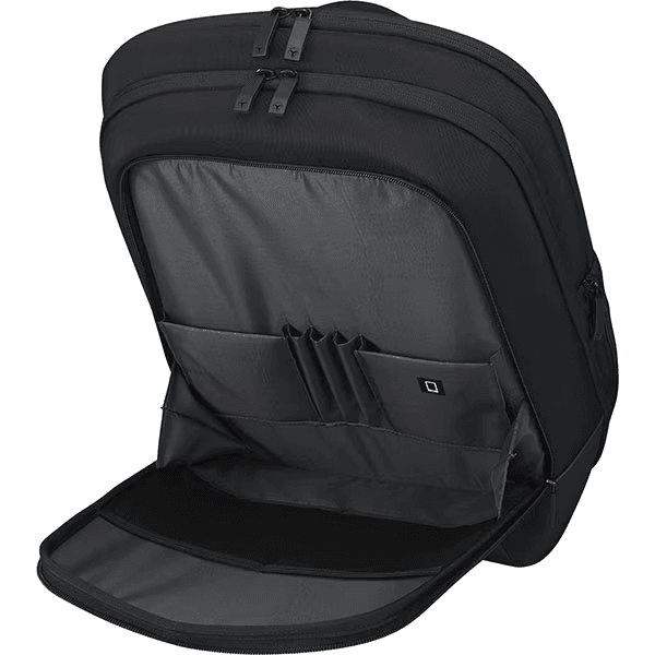 Rucsac laptop gaming Lenovo Armored II 17.3", Negru, Rezistent la apa, 2 x bretele de umar reglabile, Buzunare aditionale pentru accesorii, Tip inchidere: Fermoar, Material: Poliester, Poliuretan, Material interior: Poliester, Greutate: 1.443kg
