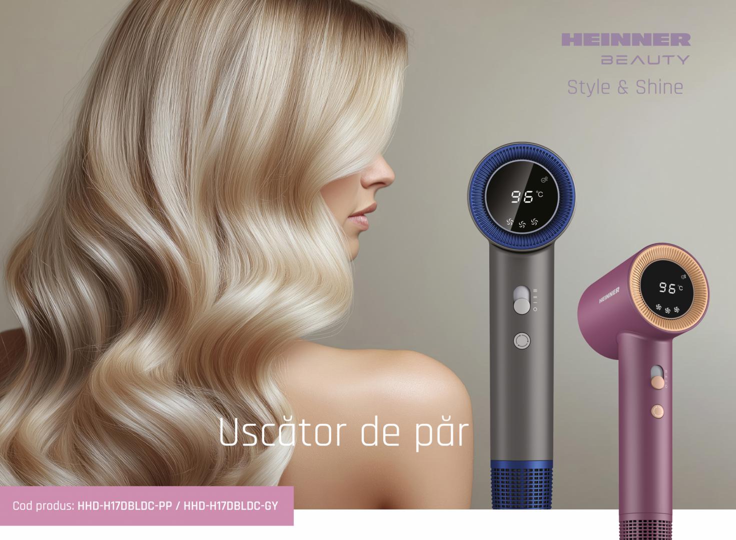 USCATOR DE PAR HEINNER HHD-H17DBLDC-GY