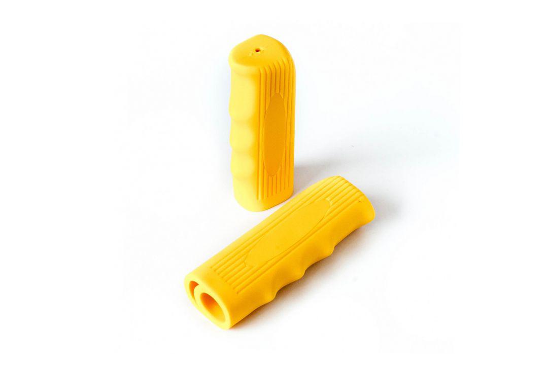 Mansoane Clasice NMX-0214BN, 116mm, Material Kraton, Galben