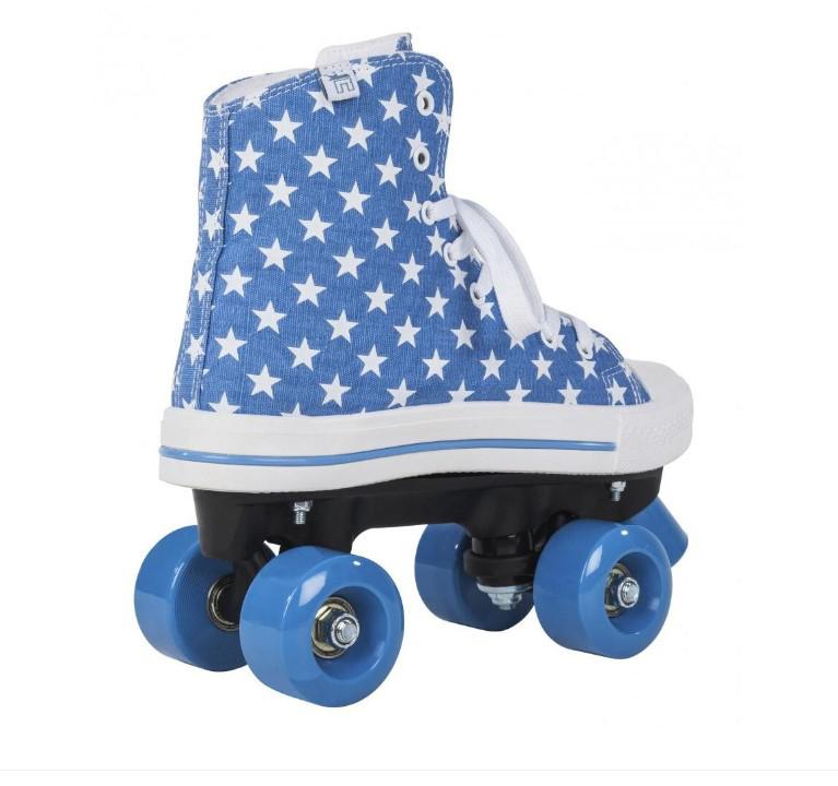 ROLE ROOKIE CANVAS HIGH STARS 35 ALBASTRU/ALB