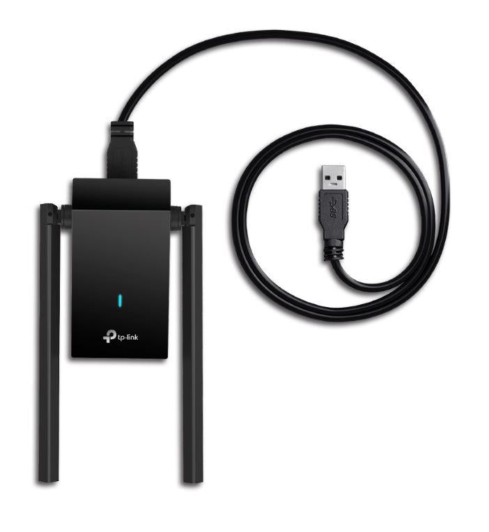 Adaptor wireless TP-Link, ARCHER TX20 PLUS, AX1800, 2 x antene externe Dual-Band 5Ghz, 2.4 Ghz, dimensiuni: 84 × 156.3 × 19.2 mm, Securitate Wireless: WEP, WPA/WPA2/WPA3, WPA-PSK/WPA2-PSK