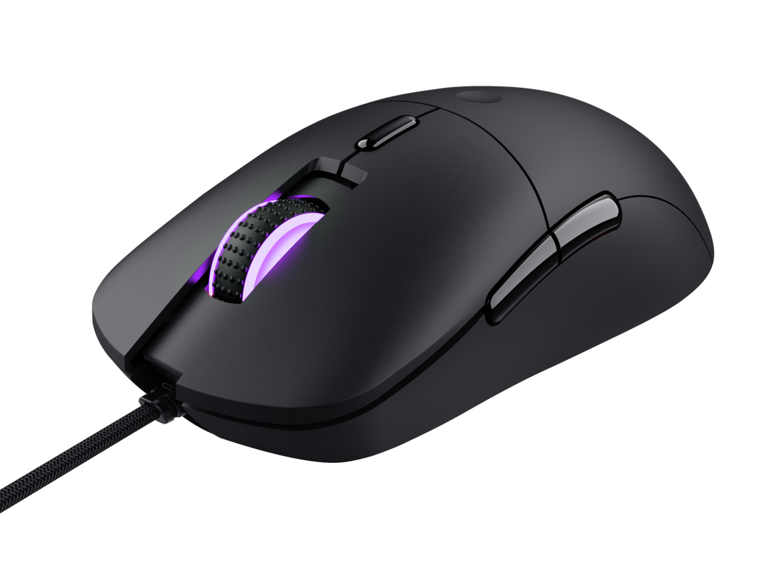Mouse Trust GXT981 Redex cu fir, USB 2.0, 10000 DPI, negru