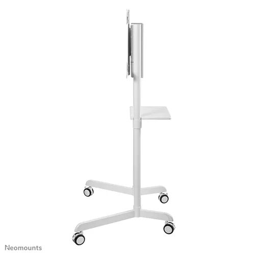 Stand mobil de podea, Neomounts by Newstar NS-M1250WHITE, 37"-70", VESA max. 600x400, suporta pana la 70kg, inclinatie 5°, rotatie 90°, alb