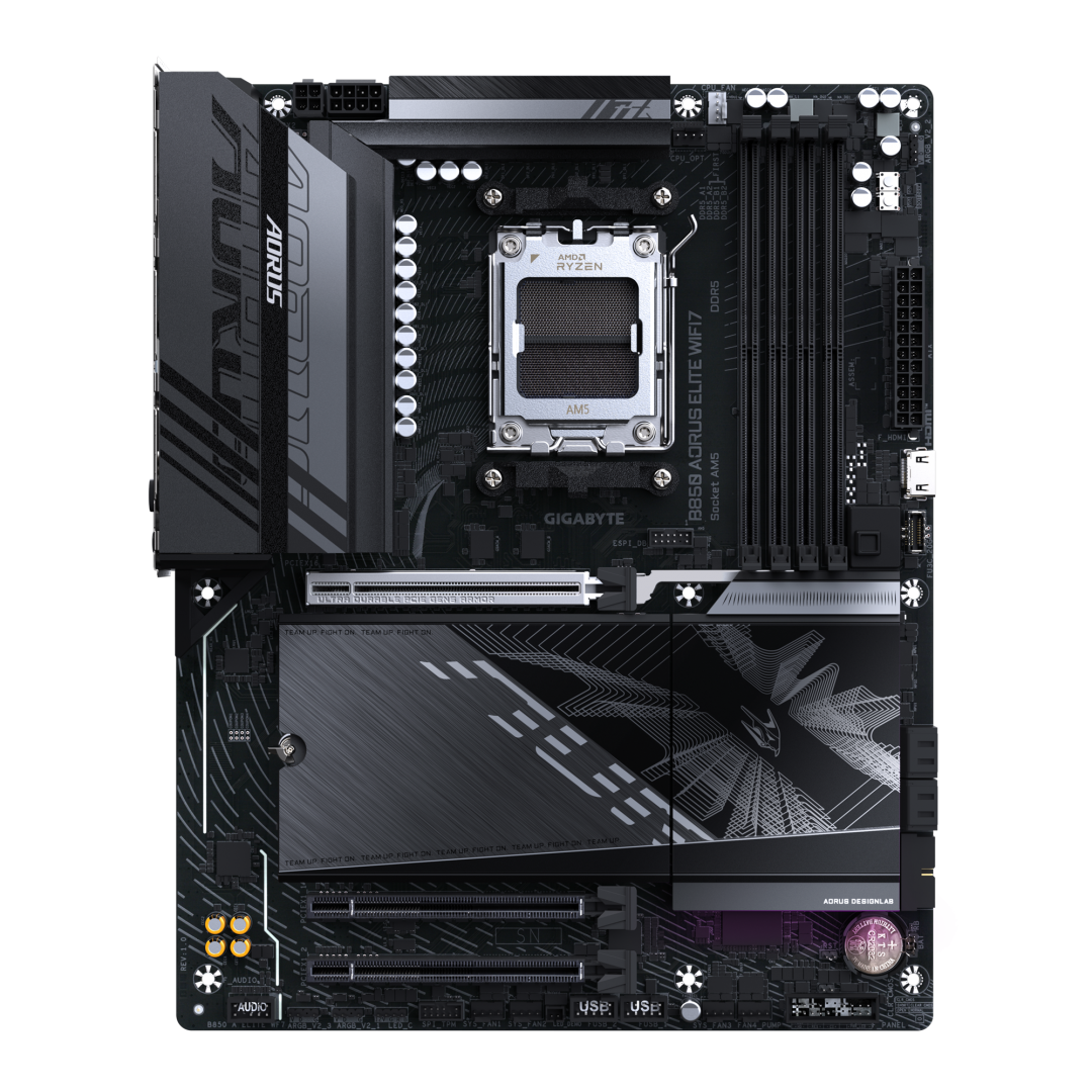 Placa de baza Gigabyte B850 AORUS ELITE WIFI7, Socket AM5, DDR5, ATX