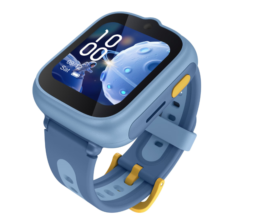 Ceas SmartWatch pentru copii TCL MOVETIME Kids Watch MT48, 1.68", 4G, GPS, IP68 2ATM, Camera 2MP, Galactic Blue