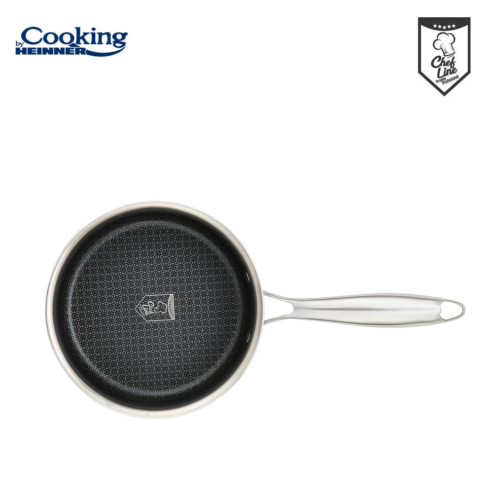 CASEROLA CU CAPAC, 16x8.5 CM, 1.6 L, TITANIUM3, COOKING BY HEINNER