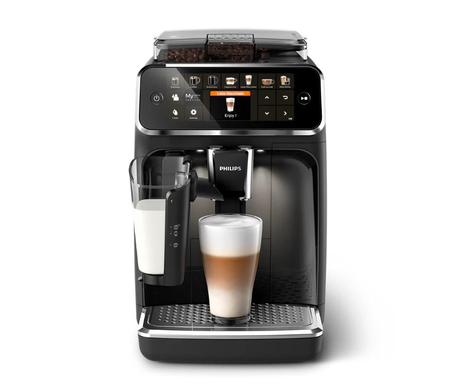 Espressor automat Philips LatteGo EP5441/50, 1500 W, 15 bar, Filtru AquaClean, 12 bauturi, Rasnita ceramica, Negru