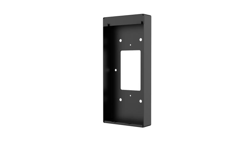 Doza montaj pe perete Hikvision DS-KAB502-S2, seria de videointerfoane DS-K1T502, montaj aparent, dimensiuni: 176 mm × 80 mm × 22.8 mm, greutate: 145.1g