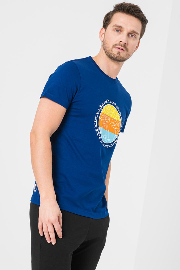 TRICOU ROATA FAMILIE BARBATI ROYAL BLUE-S