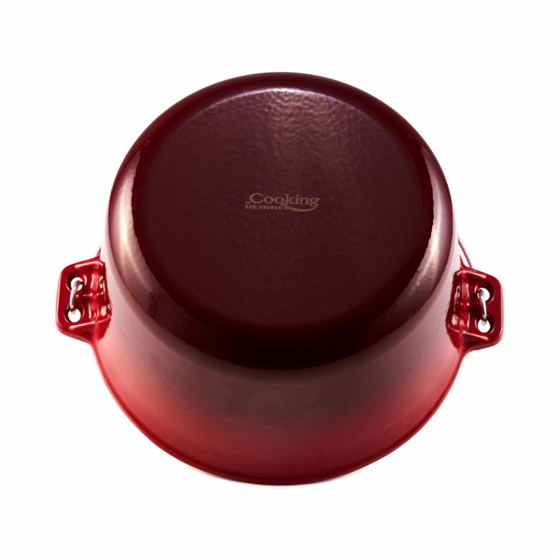 CEAUN DIN FONTA EMAILAT, 25 X 14 CM , 5 L, COOKING BY HEINNER