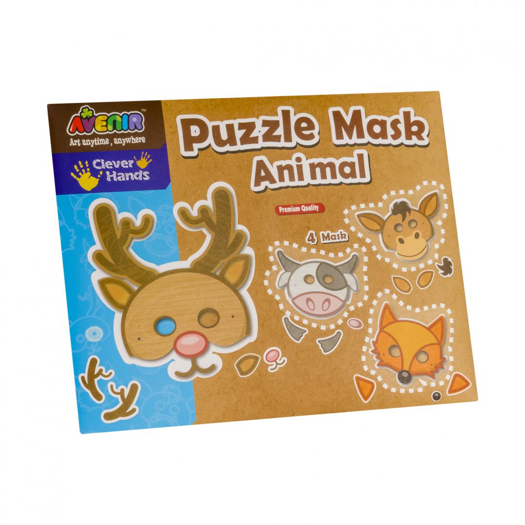 Masca din puzzle- Animale
