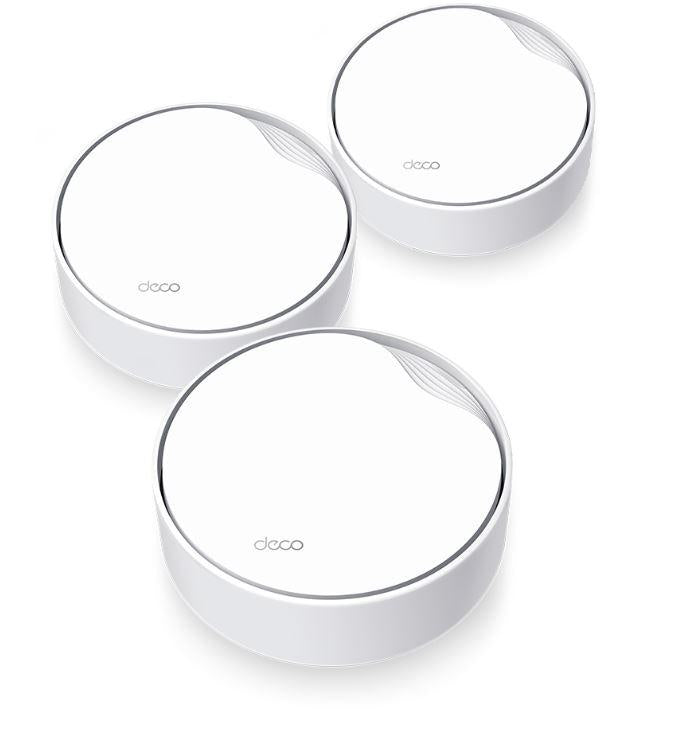 Router wireless TP-LINK Deco X50-POE(3-pack), WIFI 6, Mesh, Dual Band