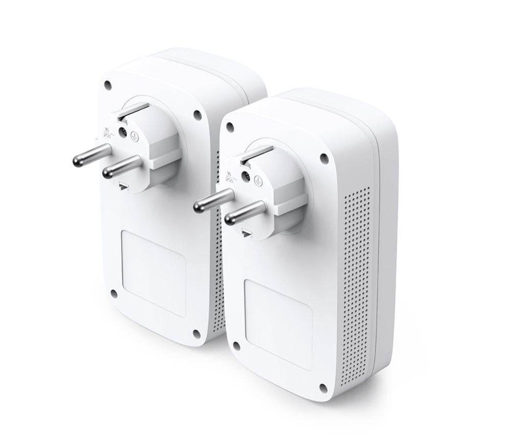 TP-Link AV1200 Gigabit Passthrough Powerline Starter Kit, TL-PA8010PKIT, HomePlug AV2, HomePlug AV, IEEE1901, IEEE802.3, IEEE802.3u,IEEE802.3ab, 1*Gigabit Ethernet Port, Power Socket, Pair Button, PWR,PLC, ETH