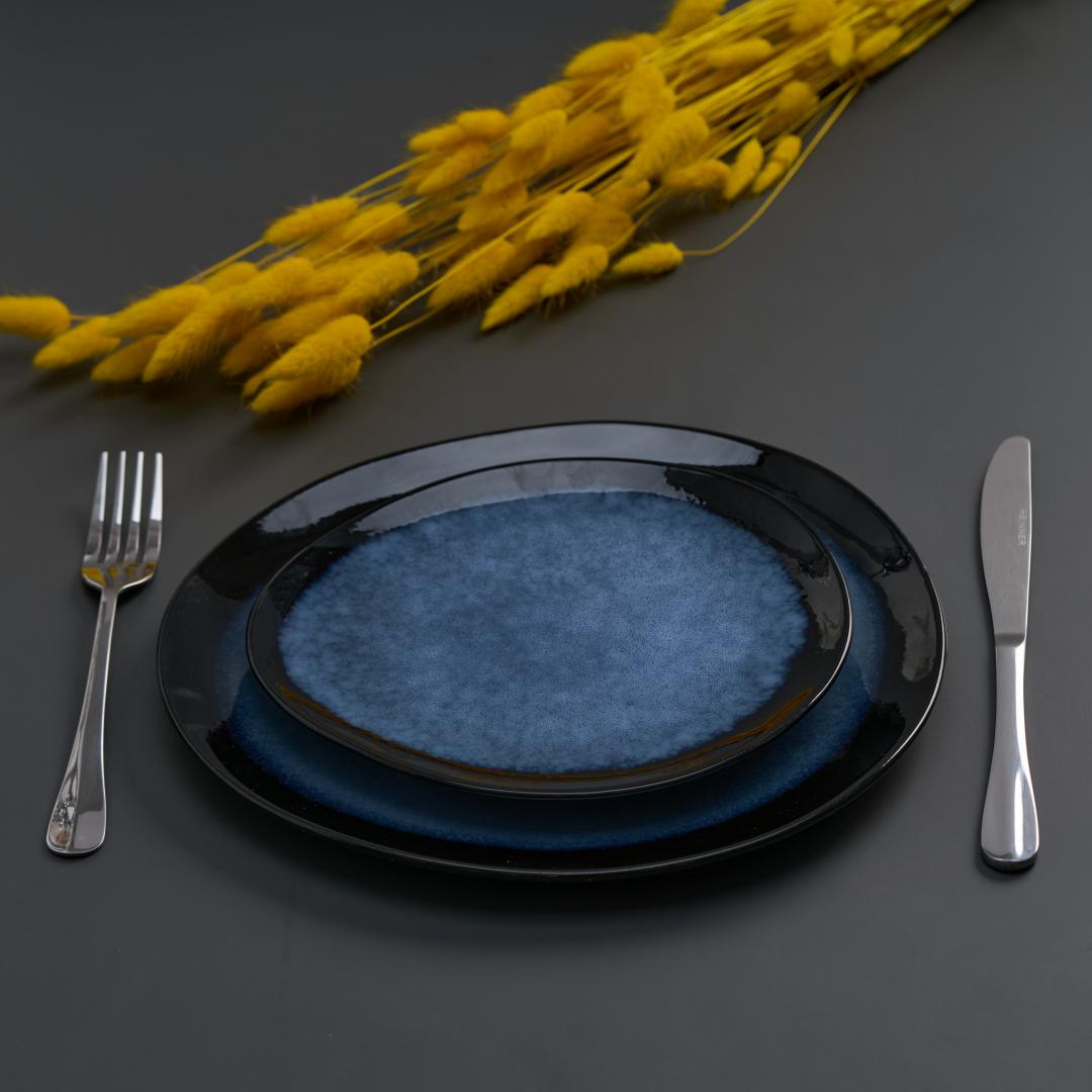 SET 4 FARFURII OVALE CERAMICA 28 CM, SERENITY, ART OF DINING BY HEINNER