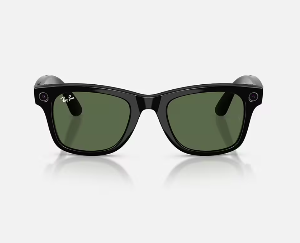 ORW4012 META WAYFARER High Bridge Fit - Shiny Black - G-15 Green Gen 2