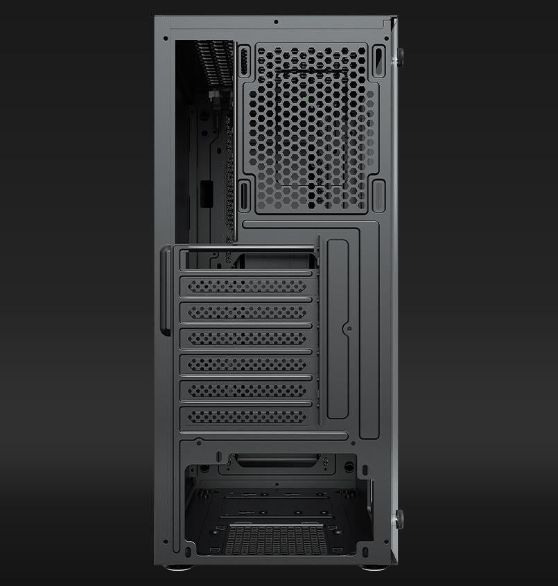 Carcasa Aqirys Mizar Midi Tower Black RGB