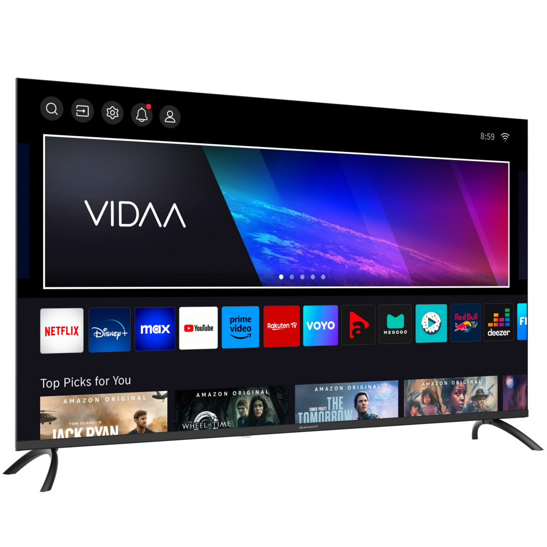 LED TV DIAMANT SMART 43HL5530U/C, 109 cm, 4K UHD, VIDAA