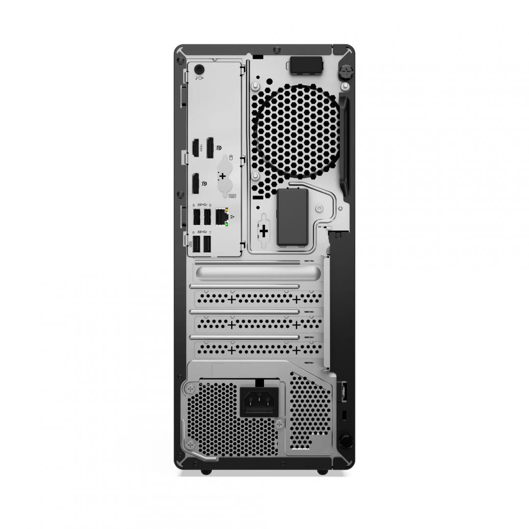 Desktop Business Lenovo ThinkCentre M70t Gen 6 Tower cu procesor Intel Core Ultra 5 235 pana la 5.0 GHz, 16GB DDR5, 1TB SSD, NVIDIA GeForce RTX 5050 8GB GDDR6, Windows 11 Pro, Black, 3 ani garantie