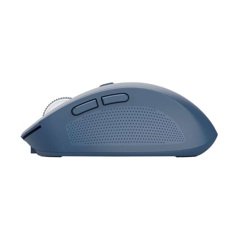 Mouse Trust Ozaa compact, rezolutie maxima 3200 DPI, interfata USB-A, USB-C, albastru
