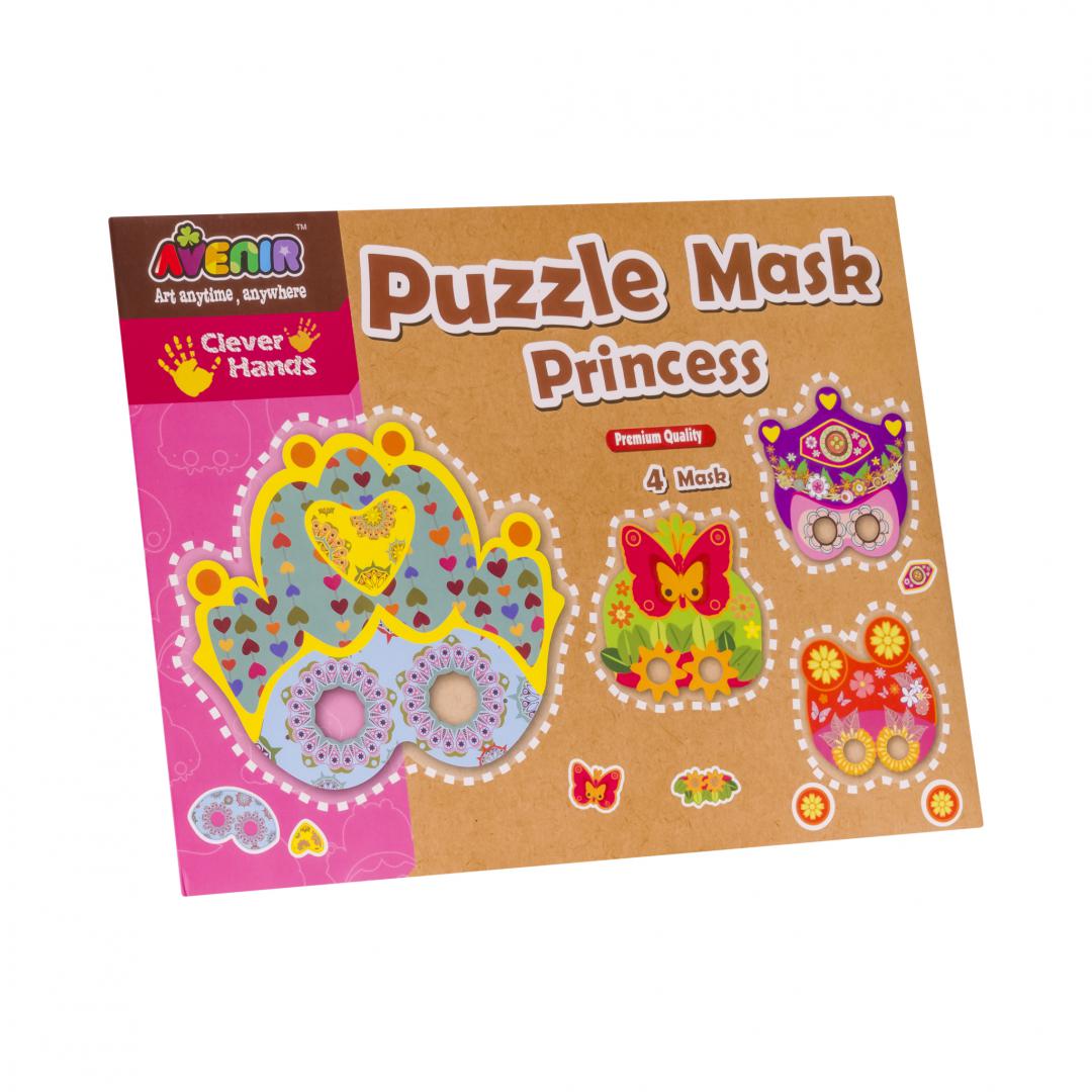 Masca din puzzle- Printesa