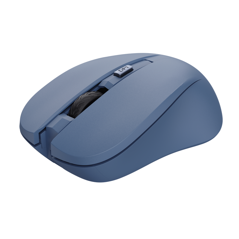 Mouse Wireless Trust Mydo, DPI: 1000-1800, albastru