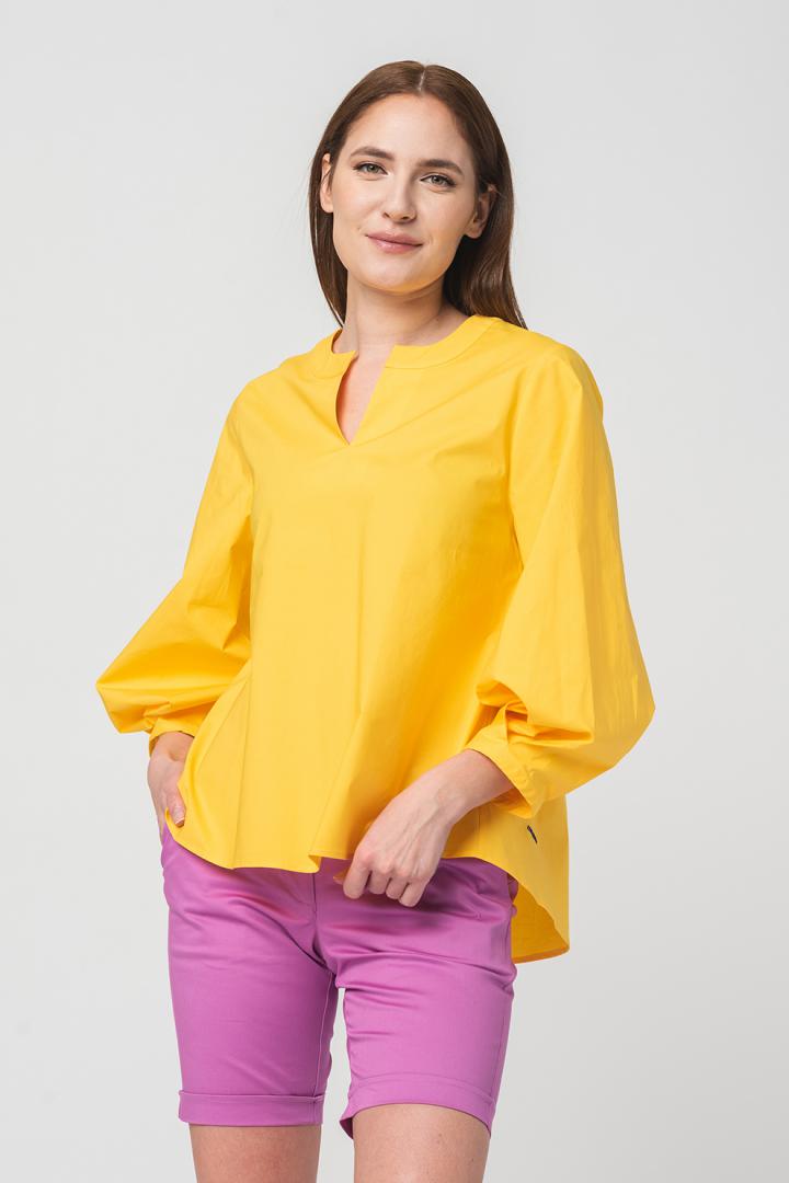 CAMASA CASUAL FEMEI YELLOW XS