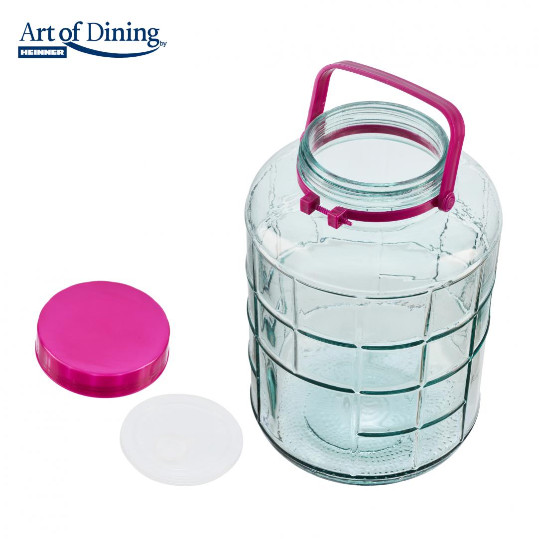 BORCAN STICLA CU CAPAC PLASTIC 10L ART OF DINING