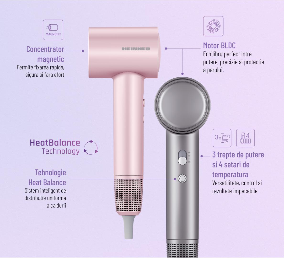 USCATOR DE PAR HEINNER HHD-H16BLDC-PNK