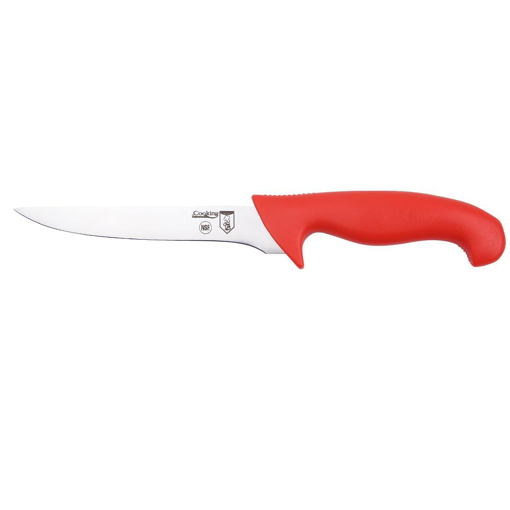 CUTIT DEZOSAT PROFESIONAL 18 CM, ROSU, CHEF LINE, COOKING BY HEINNER