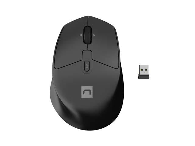 Kit Wireless tastatura si mouse NATEC NZB-2315, Da, Negru