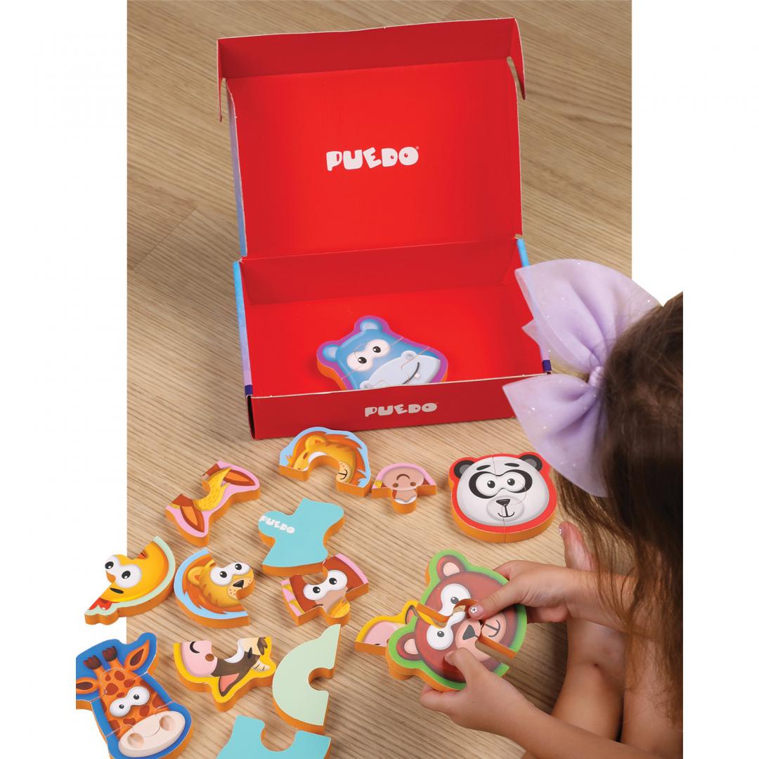 PUZZLE BABY DIN SPUMA EVA, 21 PIESE, PUEDO