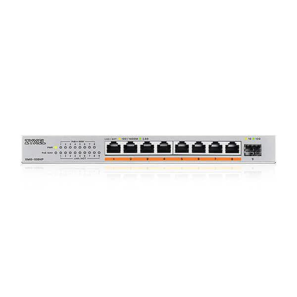 SWITCH ZYXEL XMG108HP 8 PORT POE 1 SPF+