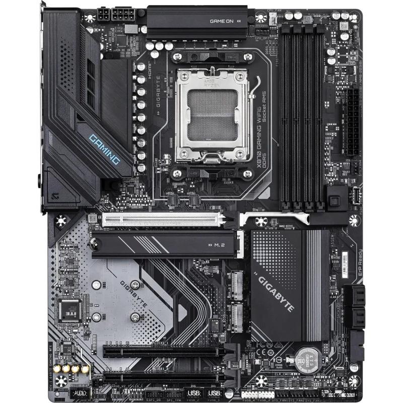 Placa de baza Gigabyte X870 GAMING WIFI6, Socket AM5, DDR5, ATX