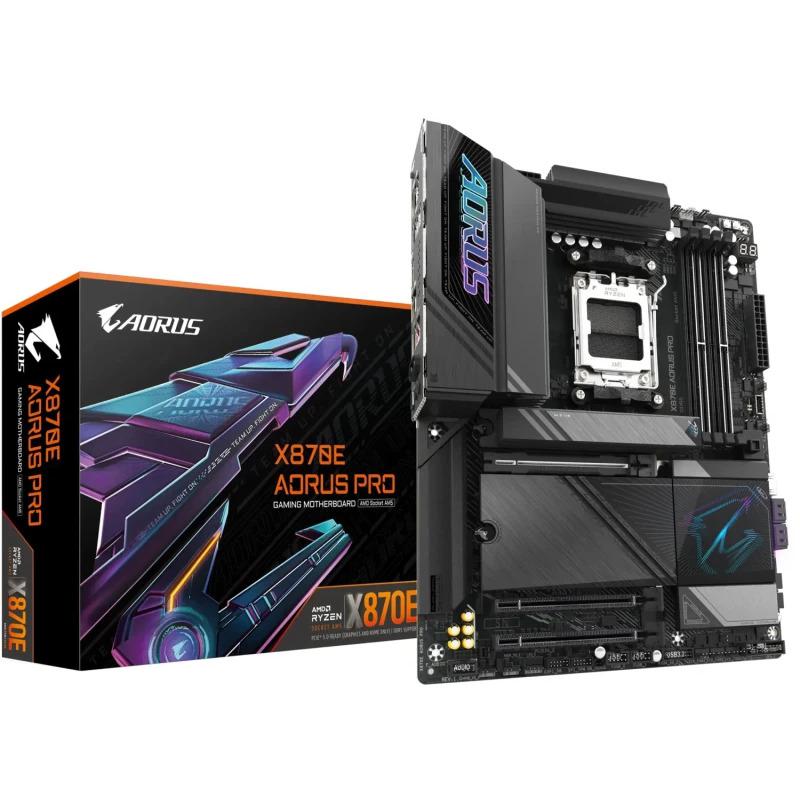 Placa de baza Gigabyte X870E AORUS PRO, Socket AM5, DDR5, ATX